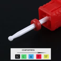 1pcs Ceramic Carbide Tungsten Nail Drill Bit for Electric Drill Manicure Pedicure Tools Milling Cutter Manicure Nail Accessories