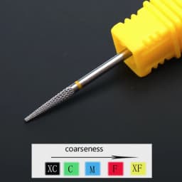 1pcs Ceramic Carbide Tungsten Nail Drill Bit for Electric Drill Manicure Pedicure Tools Milling Cutter Manicure Nail Accessories