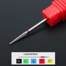 1pcs Ceramic Carbide Tungsten Nail Drill Bit for Electric Drill Manicure Pedicure Tools Milling Cutter Manicure Nail Accessories