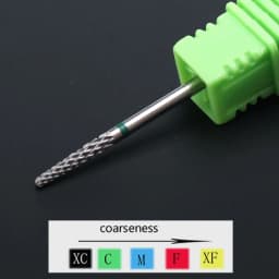 1pcs Ceramic Carbide Tungsten Nail Drill Bit for Electric Drill Manicure Pedicure Tools Milling Cutter Manicure Nail Accessories