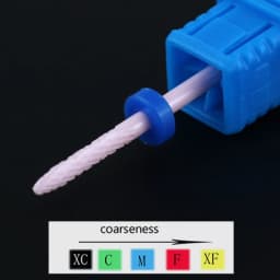 1pcs Ceramic Carbide Tungsten Nail Drill Bit for Electric Drill Manicure Pedicure Tools Milling Cutter Manicure Nail Accessories