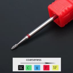 1pcs Ceramic Carbide Tungsten Nail Drill Bit for Electric Drill Manicure Pedicure Tools Milling Cutter Manicure Nail Accessories