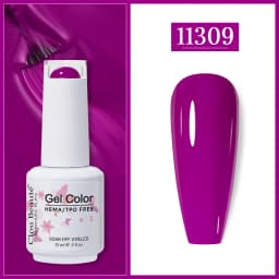 Clou Beaute Gel Nail Polish Neon Brown Royal Blue Red Green Pastal Nude Nail Art Varnishes Gel Lacquer HEMA/TPO FREE UV Gel Nail