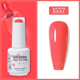 Clou Beaute Gel Nail Polish Neon Brown Royal Blue Red Green Pastal Nude Nail Art Varnishes Gel Lacquer HEMA/TPO FREE UV Gel Nail