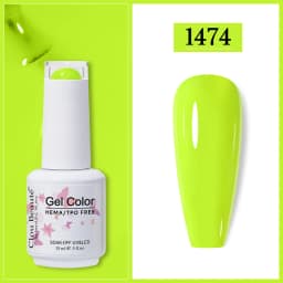 Clou Beaute Gel Nail Polish Neon Brown Royal Blue Red Green Pastal Nude Nail Art Varnishes Gel Lacquer HEMA/TPO FREE UV Gel Nail