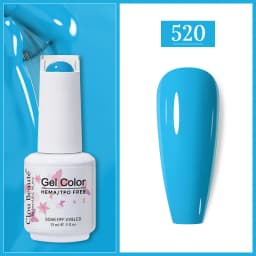 Clou Beaute Gel Nail Polish Neon Brown Royal Blue Red Green Pastal Nude Nail Art Varnishes Gel Lacquer HEMA/TPO FREE UV Gel Nail