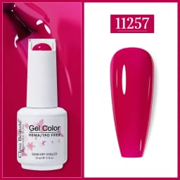 Clou Beaute Gel Nail Polish Neon Brown Royal Blue Red Green Pastal Nude Nail Art Varnishes Gel Lacquer HEMA/TPO FREE UV Gel Nail
