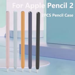 For Funda Apple Pencil Pro 2 Case 2 Pack Ultra Thin Case Silicone Skin Cover Protective Cover iPad Pencil Case