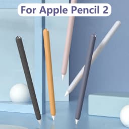 For Funda Apple Pencil Pro 2 Case 2 Pack Ultra Thin Case Silicone Skin Cover Protective Cover iPad Pencil Case