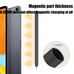 For Funda Apple Pencil Pro 2 Case 2 Pack Ultra Thin Case Silicone Skin Cover Protective Cover iPad Pencil Case