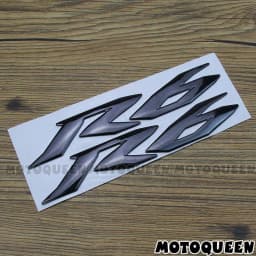 For YZF R6 YZF6000 Stickers Motorcycle 3D Chrome Reflective Decals Tank Pad Shell Body Wind Fairing Pvc