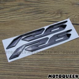 For YZF R6 YZF6000 Stickers Motorcycle 3D Chrome Reflective Decals Tank Pad Shell Body Wind Fairing Pvc