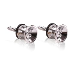 2pcs Guitar Pegs for Acoustic Electric Bass Ukulele Guitar Strap Buckle Button Lock Pins Metal End Locking Parts Accessories