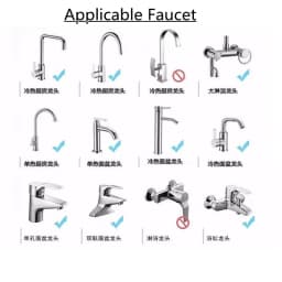 M16 M20 M22 M24 G1/2 G3/4 Faucet Filter Splash Proof Water Aerator Spouts Kitchen Bathroom Basin Faucet Filter Nozzle Bubbler