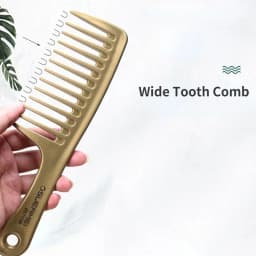 Thick Wide Tooth Comb Heat Resistant Hairdressing Hair Brush Durable Plastic Anti Static Detangling Hair Comb for Curly Wet Hair
