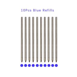 High Grade Metal Multicolor Ballpoint Pen 4 In 1 Ball Pen 0.7mm Black Blue Red Refills and Pencil Lead Offfice School Writing
