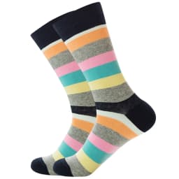 Men Happy Colorful Striped Women Socks Quality Plaid Diamond Pattern Argyle Geometric Harajuku Combed Cotton Sock Christmas Gift