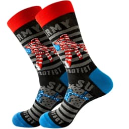 Men Happy Colorful Striped Women Socks Quality Plaid Diamond Pattern Argyle Geometric Harajuku Combed Cotton Sock Christmas Gift