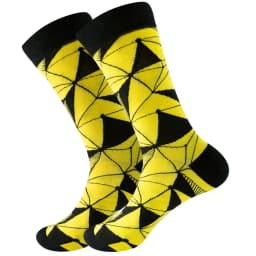 Men Happy Colorful Striped Women Socks Quality Plaid Diamond Pattern Argyle Geometric Harajuku Combed Cotton Sock Christmas Gift