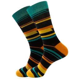 Men Happy Colorful Striped Women Socks Quality Plaid Diamond Pattern Argyle Geometric Harajuku Combed Cotton Sock Christmas Gift