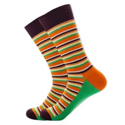 Men Happy Colorful Striped Women Socks Quality Plaid Diamond Pattern Argyle Geometric Harajuku Combed Cotton Sock Christmas Gift