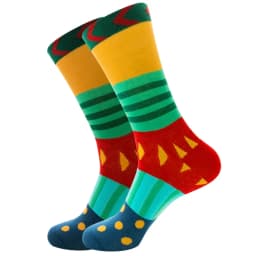 Men Happy Colorful Striped Women Socks Quality Plaid Diamond Pattern Argyle Geometric Harajuku Combed Cotton Sock Christmas Gift