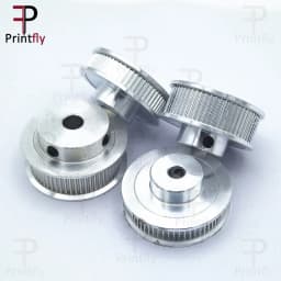 Printfly 2GT 60 teeth 2GT Timing Pulley Bore 5/6/6.35/8/10/12/14/15mm for GT2 Open Timing belt width 6mm/10/15mm 3D Printer