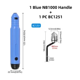 Burr Cutter Trimming knife Scraper Deburring Tool NB1100 Router Bit Rotary Deburr BS1010 Blades Remover For Wood Plastic