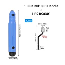 Burr Cutter Trimming knife Scraper Deburring Tool NB1100 Router Bit Rotary Deburr BS1010 Blades Remover For Wood Plastic