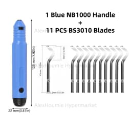 Burr Cutter Trimming knife Scraper Deburring Tool NB1100 Router Bit Rotary Deburr BS1010 Blades Remover For Wood Plastic