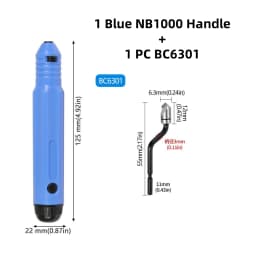 Burr Cutter Trimming knife Scraper Deburring Tool NB1100 Router Bit Rotary Deburr BS1010 Blades Remover For Wood Plastic