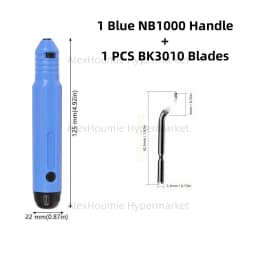 Burr Cutter Trimming knife Scraper Deburring Tool NB1100 Router Bit Rotary Deburr BS1010 Blades Remover For Wood Plastic