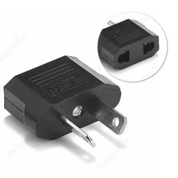 1-100pcs US AU EU Plug Adapter American Japan China US To EU Euro Travel Mini Portable Power Adapter Outlet Converter Socket