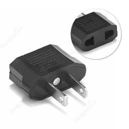 1-100pcs US AU EU Plug Adapter American Japan China US To EU Euro Travel Mini Portable Power Adapter Outlet Converter Socket