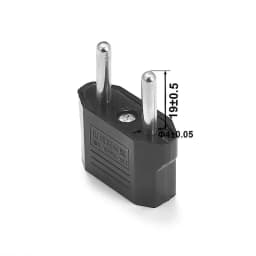 1-100pcs US AU EU Plug Adapter American Japan China US To EU Euro Travel Mini Portable Power Adapter Outlet Converter Socket
