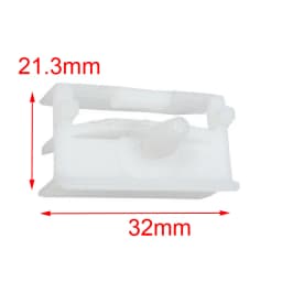 For Bmw 3 Series E30 E36 E46 E60 E61 E63 E64 E65 E66 E83 E87 E90 E91 E92 Side Sill Skirt Trim Moulding Clips 51718184574