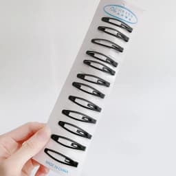 12Pcs/Set Black Barrettes BB Hair Clips Professional Hairpins Hair Accessories For Women Girls Styling Tool Headdress 5-8cm