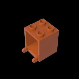 Gobricks GDS-1502 Container, Box 2 x 2 x 2 compatible lego 4345 children's DIY Educational Building Blocks Technical