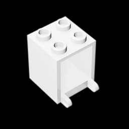 Gobricks GDS-1502 Container, Box 2 x 2 x 2 compatible lego 4345 children's DIY Educational Building Blocks Technical