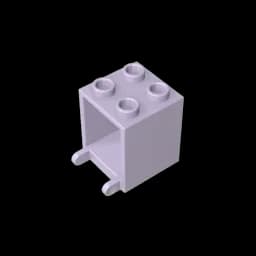 Gobricks GDS-1502 Container, Box 2 x 2 x 2 compatible lego 4345 children's DIY Educational Building Blocks Technical