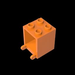 Gobricks GDS-1502 Container, Box 2 x 2 x 2 compatible lego 4345 children's DIY Educational Building Blocks Technical