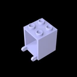 Gobricks GDS-1502 Container, Box 2 x 2 x 2 compatible lego 4345 children's DIY Educational Building Blocks Technical