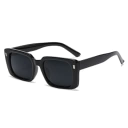 Vintage Rivet Square Sunglasses Woman Brand Designer Personality Sun Glasses Female Fashion Orange Retro Oculos De Sol