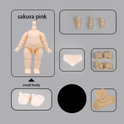 New YMY 5.7CM Small Ob11 Body Bjd Doll head Joint MINI Obitsu Body Movable Doll Accessories suitable For YMY Head GSC Clay Head