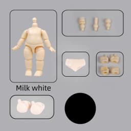 New YMY 5.7CM Small Ob11 Body Bjd Doll head Joint MINI Obitsu Body Movable Doll Accessories suitable For YMY Head GSC Clay Head
