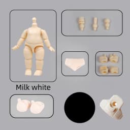 New YMY 5.7CM Small Ob11 Body Bjd Doll head Joint MINI Obitsu Body Movable Doll Accessories suitable For YMY Head GSC Clay Head