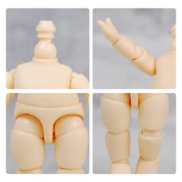 New YMY 5.7CM Small Ob11 Body Bjd Doll head Joint MINI Obitsu Body Movable Doll Accessories suitable For YMY Head GSC Clay Head