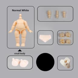 New YMY 5.7CM Small Ob11 Body Bjd Doll head Joint MINI Obitsu Body Movable Doll Accessories suitable For YMY Head GSC Clay Head