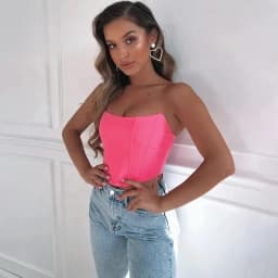 Sleeveless Off Shoulder Velvet Fashion Sexy Corset Crop Tops Vest Female Underwear Backless Bustier Top Solid