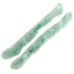 2Pcs/Set Rabbit Hair Bowstring Shock Recurve Bow Stabilizer Soft And Smooth 23.5cm Archery Shake Absorber Hunting Accessories